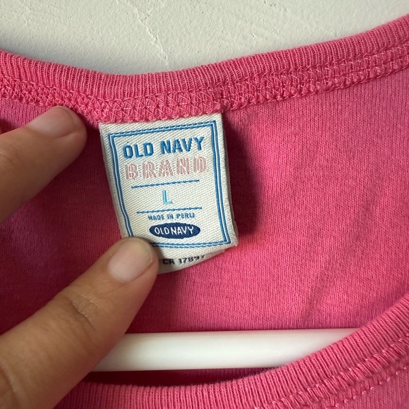 Old Navy Bright Pink Tank Top - Picture 4 of 5